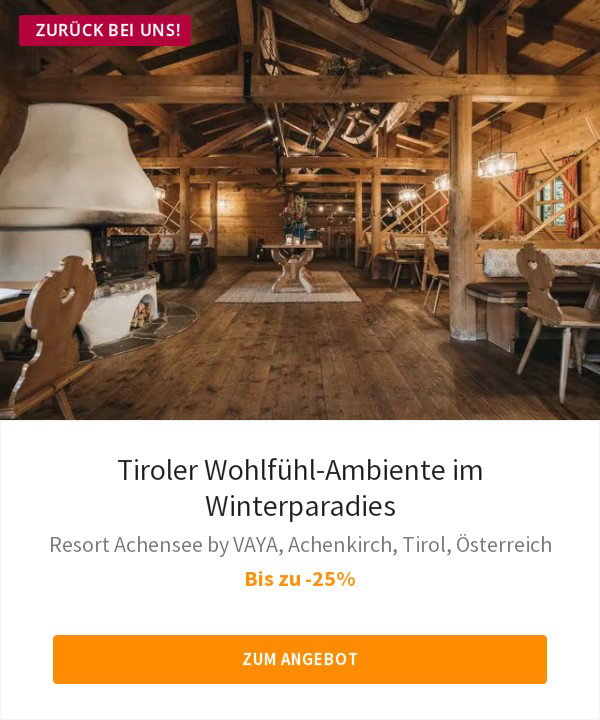 Tiroler Wohlfühl-Ambiente im Winterparadies