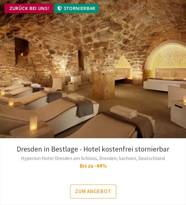 Dresden in Bestlage - Hotel kostenfrei stornierbar