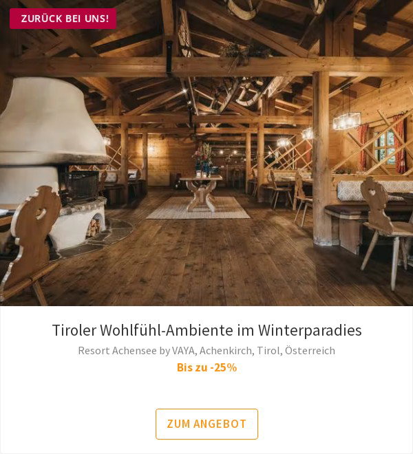 Tiroler Wohlfühl-Ambiente im Winterparadies