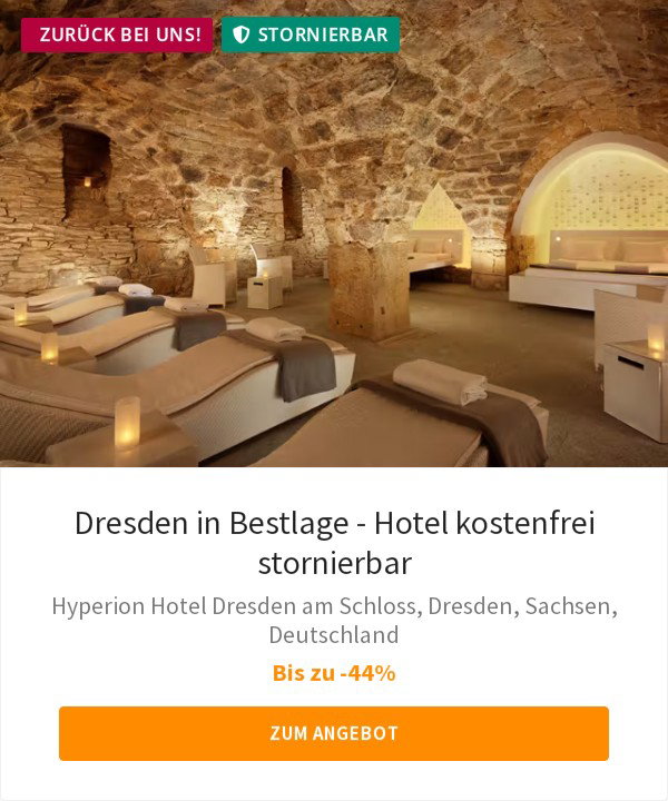Dresden in Bestlage - Hotel kostenfrei stornierbar