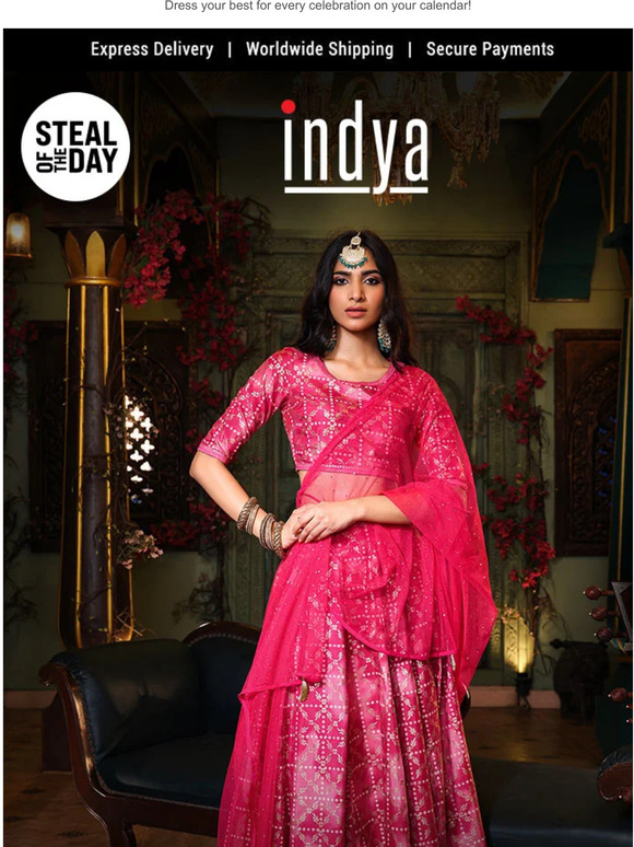 Lush Lehengas At Unbelievably Low Prices! 💃