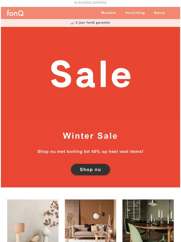 Shop de beste deals in de Winter Sale