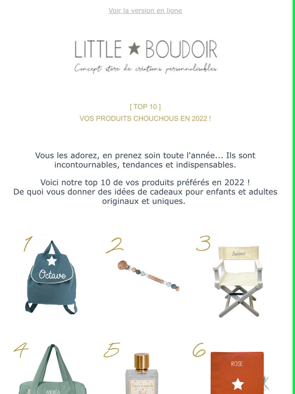 TOP 10 : Vos produits chouchous en 2022 !