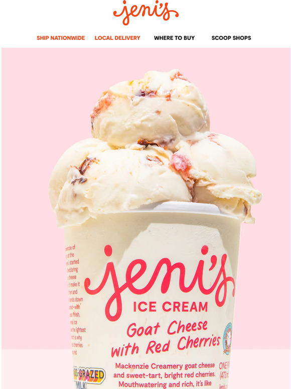 Jeni's Ice Creams Our 1 most asked about flavor is back Milled