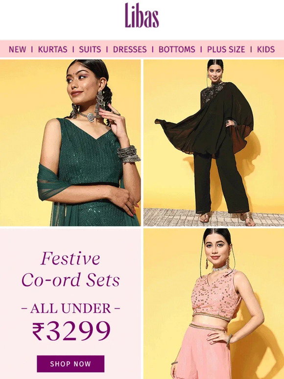 Mehrunisa Festive Co-Ord Set