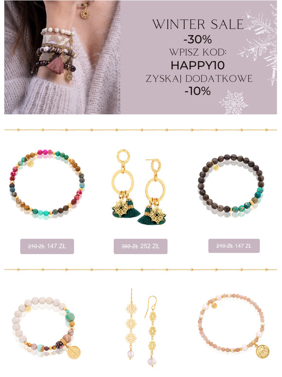 😍  Winter Sale! -30 oraz dodatkowe -10% z kodem 😍