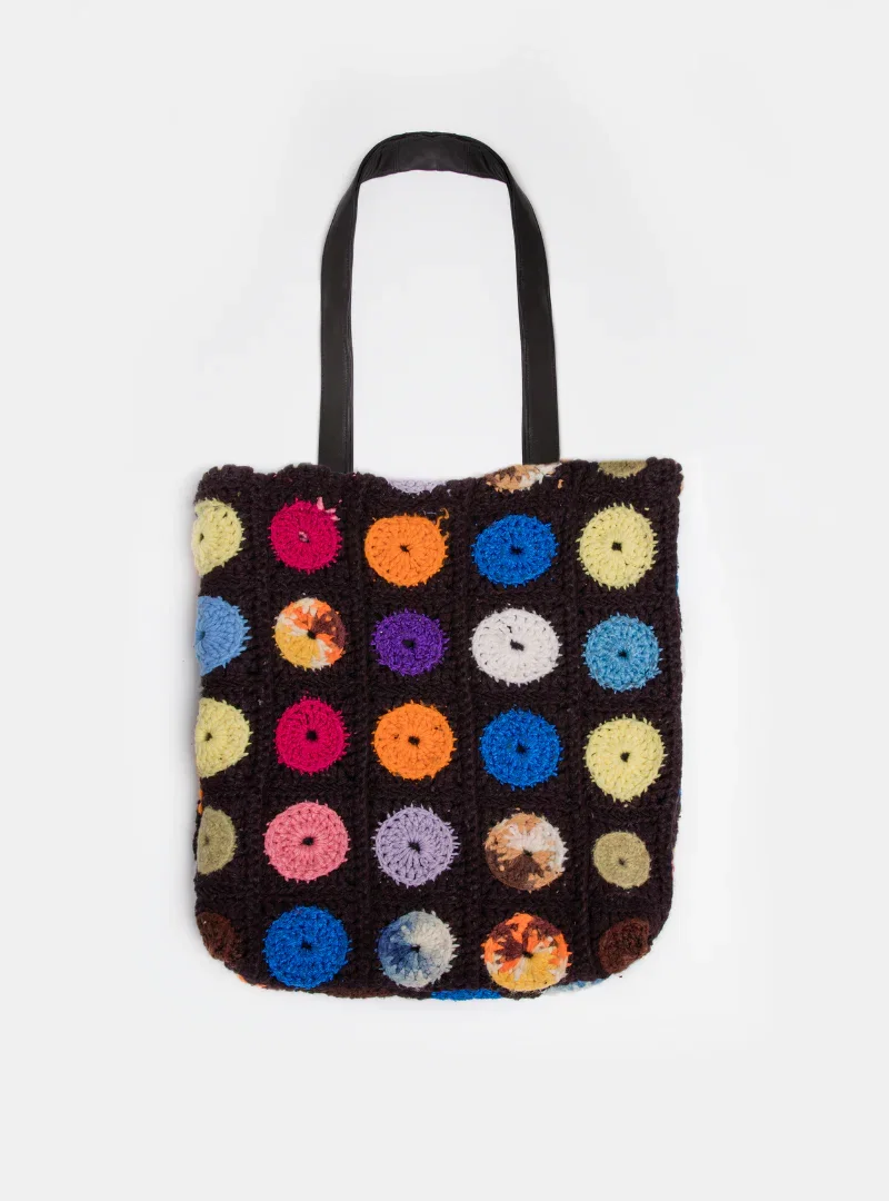 Image of Upcycled Crochet Bag