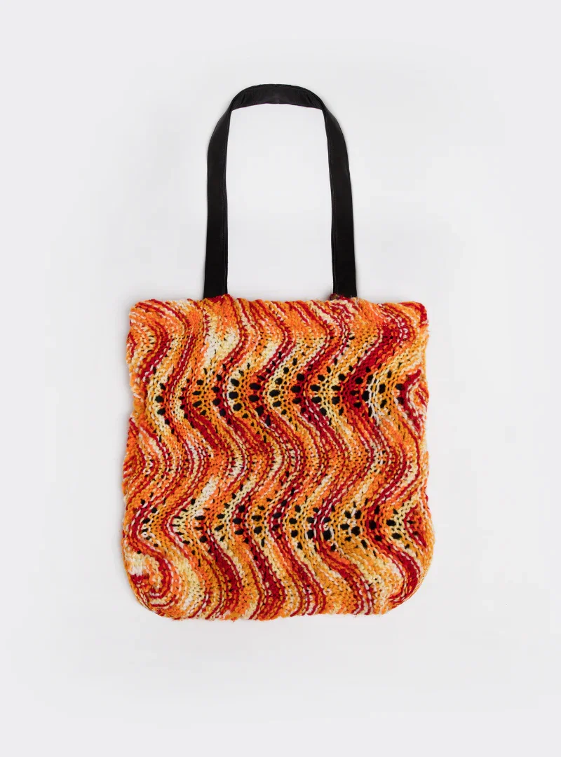 Image of Upcycled Crochet Bag