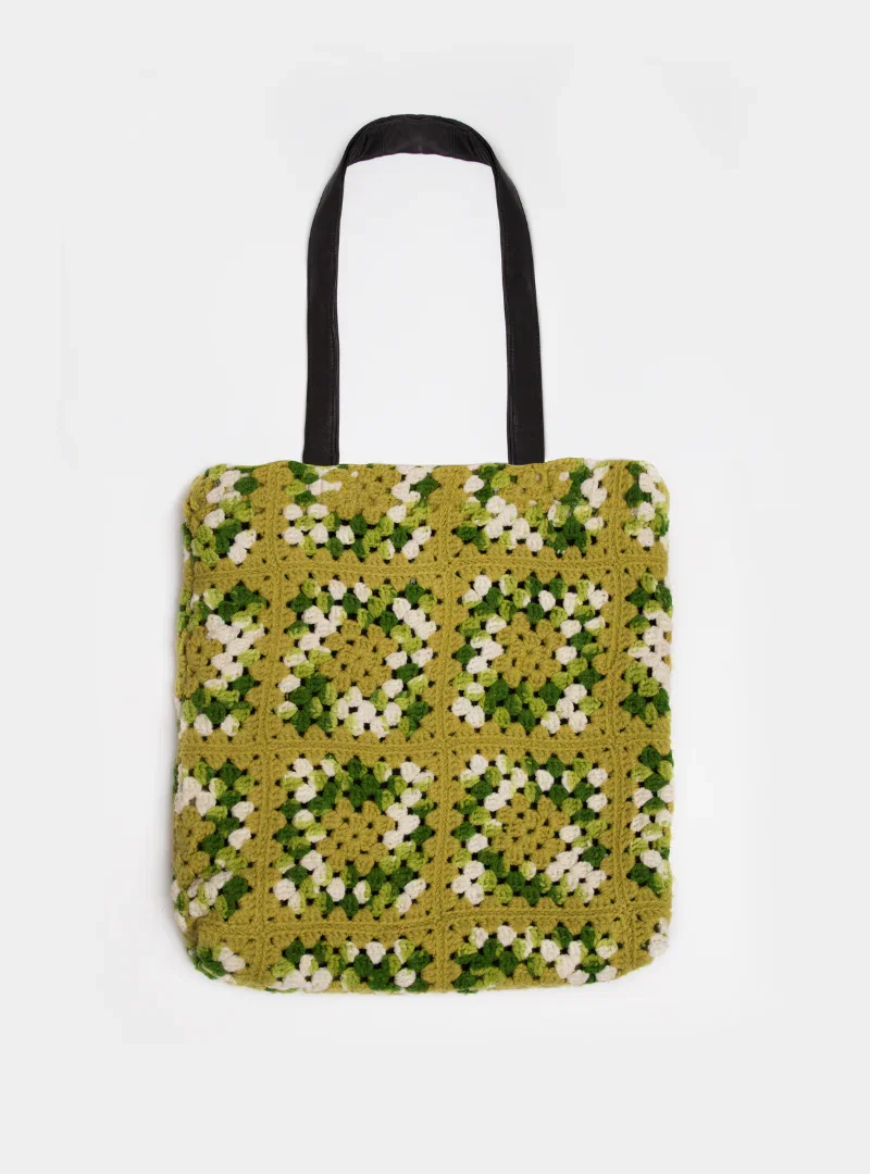 Image of Upcycled Crochet Bag