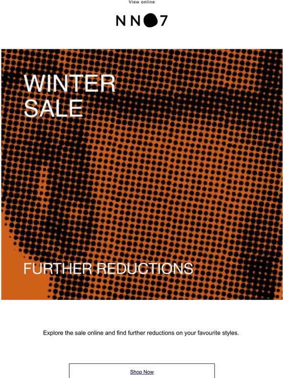 Further Reductions - New Styles Added
