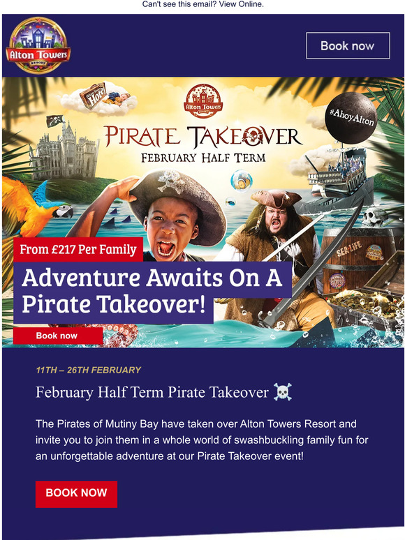 Adventure Awaits on a Pirate Takeover ☠️🏴‍☠️