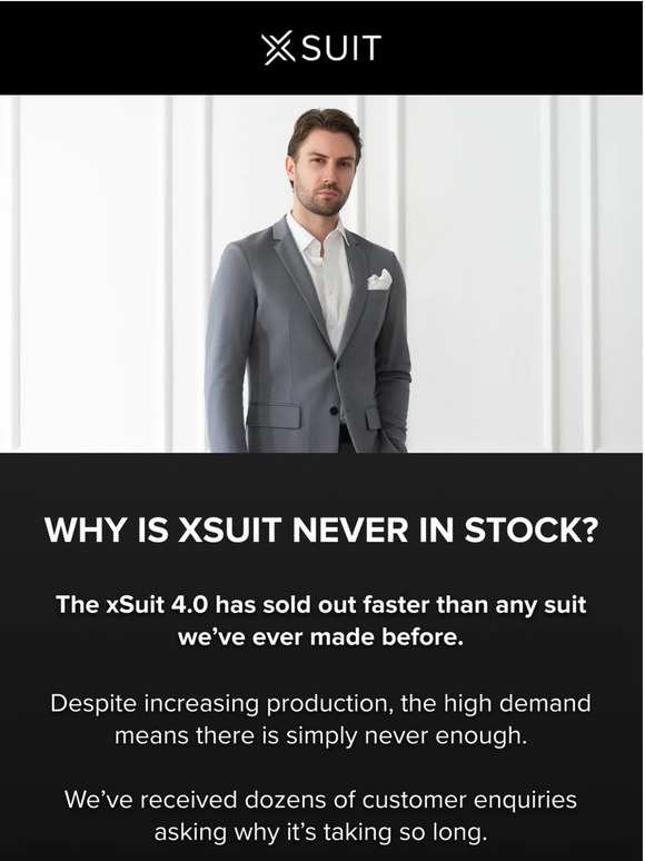 Be the first to experience any xSuit Here’s how Milled