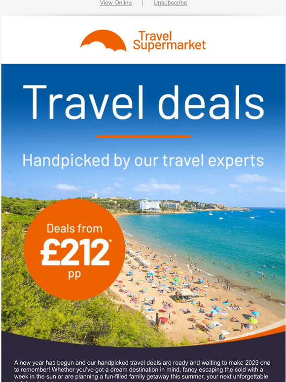 travel supermarket holiday