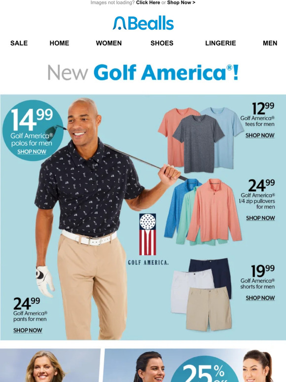 Bealls Stores: New Golf America®! 