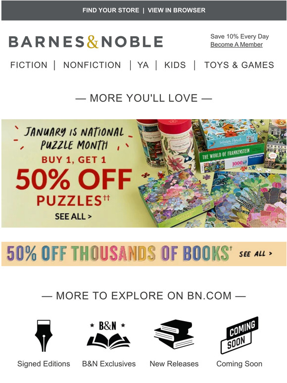 Barnes And Noble Bestseller List 2023