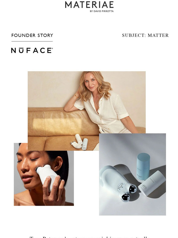 SUBJET MATTER: Founder Story NuFace