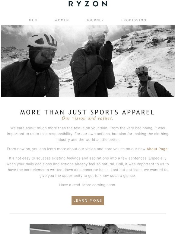 More than just sports apparel