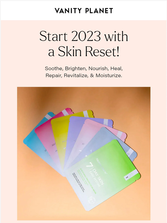 Vanity Join the 7 Day Skin Reset! Milled