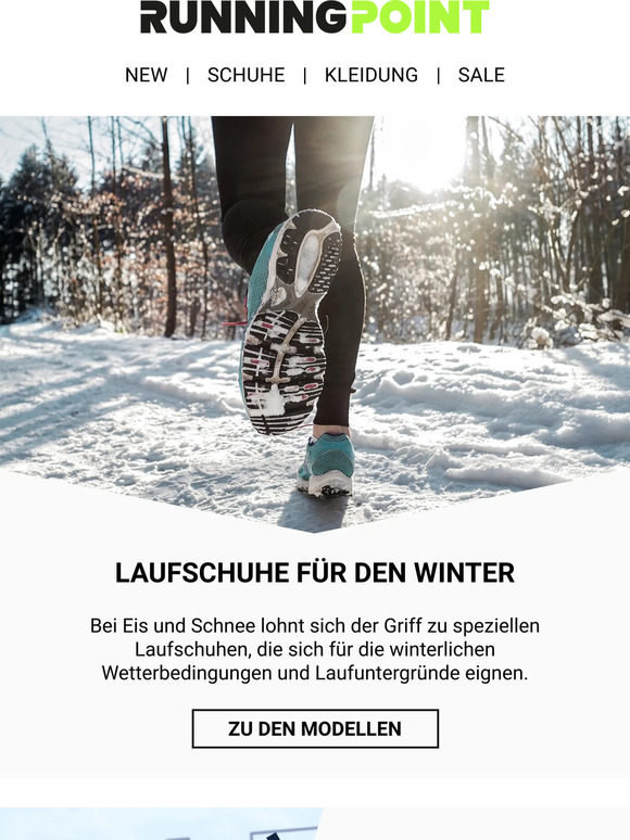 Laufschuhe für den Winter