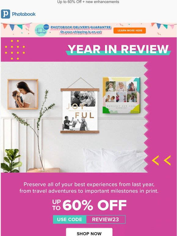 Photobook Worldwide Your year in review, made extra easy Milled