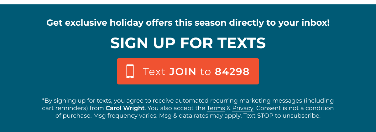 Sign up for Texts