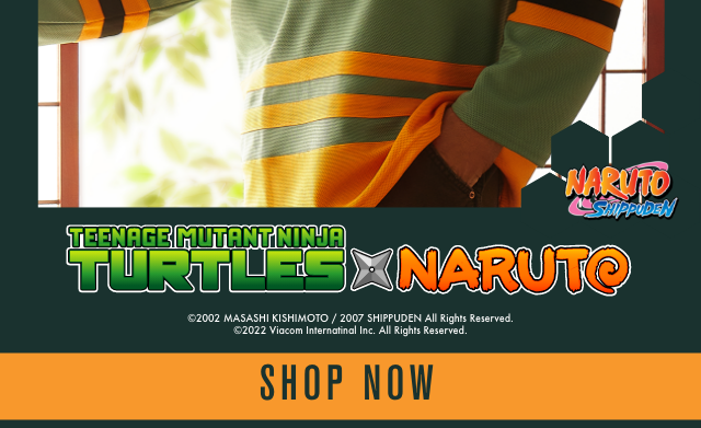 Teenage Mutant Ninja Turtles x Naruto Group Shot T-Shirt - BoxLunch  Exclusive