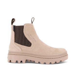 Women's Pallatrooper WP Chelsea Boots in Nude Brown