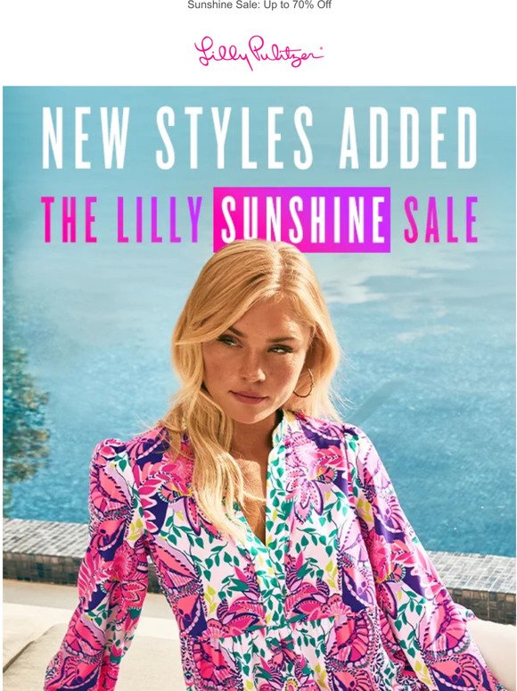 Sunshine Sale: New Styles, Colors & Prints Added!