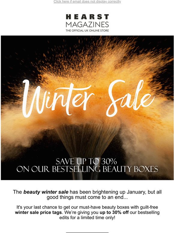 HURRY! Just 48 hours left of incredible beauty savings