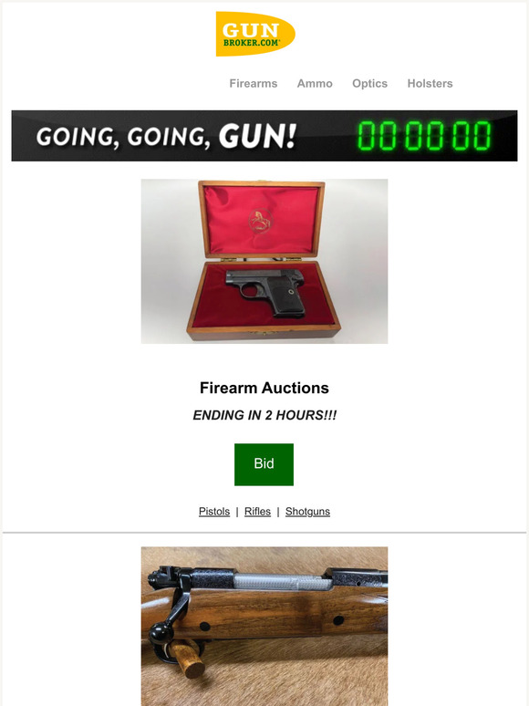 Auctions Ending Tonight! Milled