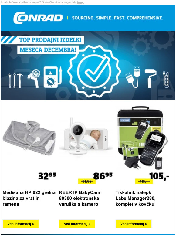 ⚡Top prodajni izdelki meseca decembra!