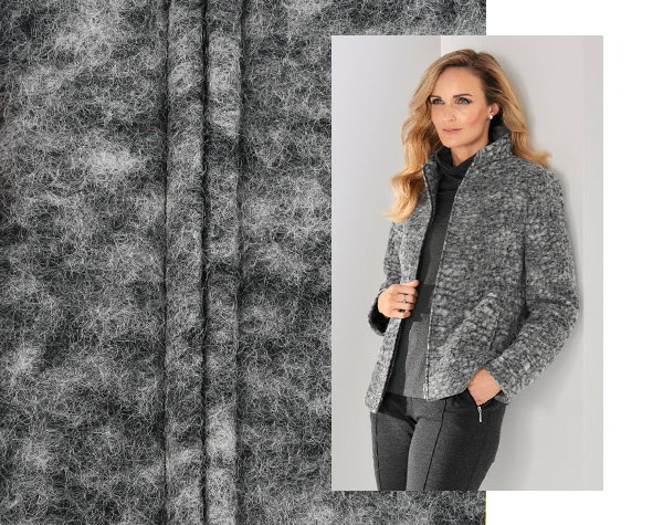 Blazer met wol