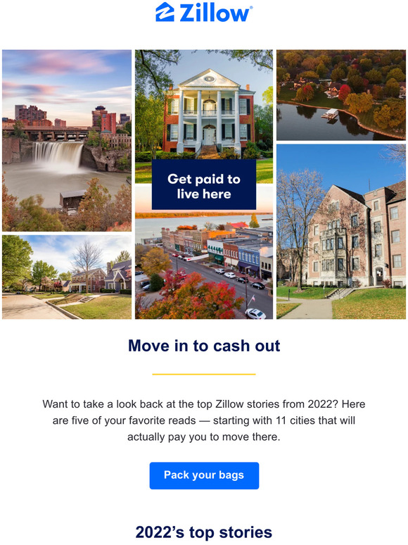 zillow 11 cities that pay you to move there Milled