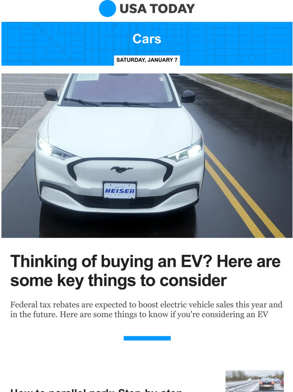 USA TODAY Cars Thinking of buying an EV? Here are some key things to consider Milled