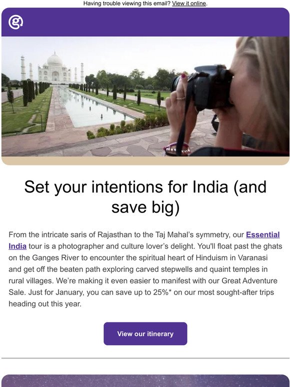 Intend on India + 2023 travel horoscopes