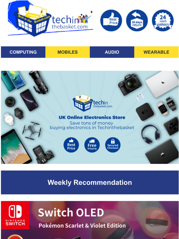 tech in the basket Hello, 2023 🤗 Check what's New🔎 Milled