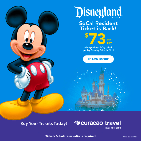 The Disneyland® Resort SoCal Resident Ticket is Back