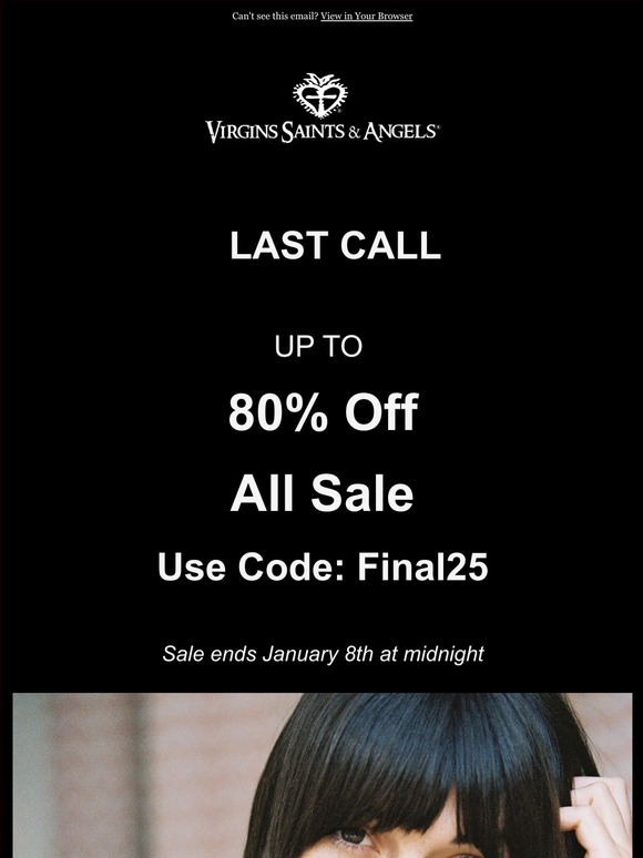 LAST CALL up to 80% Off!