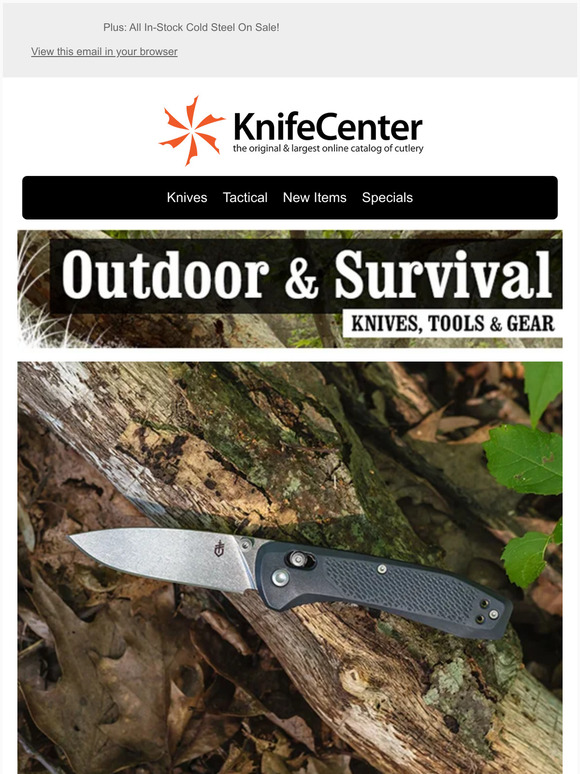 KnifeCenter Outdoor/Survival Essentials! Milled