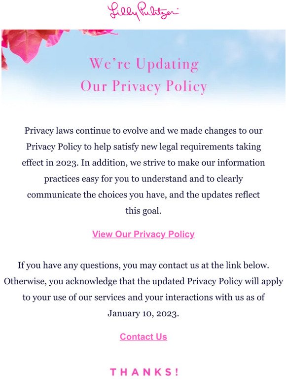 We’re Updating Our Privacy Policy
