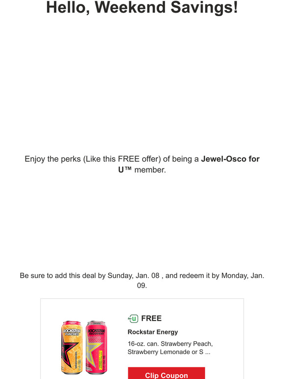 Get your FREE offer before it's gone!