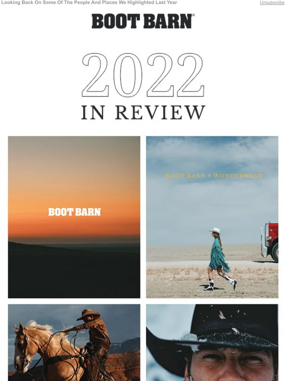 Boot Barn: Keep West: The Stories We Told In 2022 | Milled