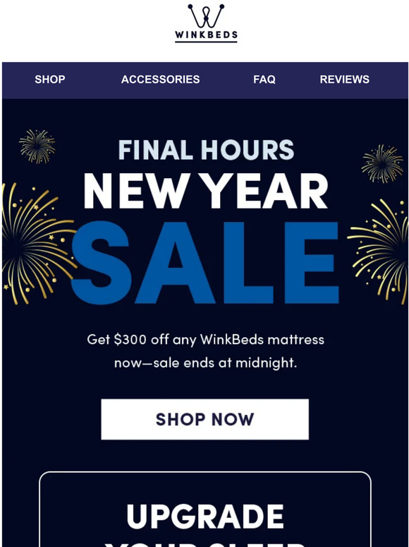 Wink Beds 2023 Mattress Sale 24 hours left ⚠️ Milled