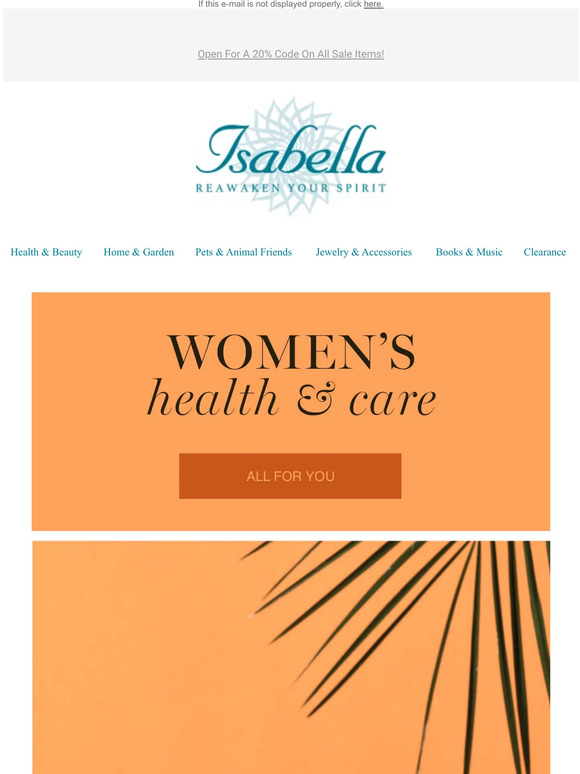 Isabella Catalog Shop Our Sale In Women's Health! 💕🕯 Milled