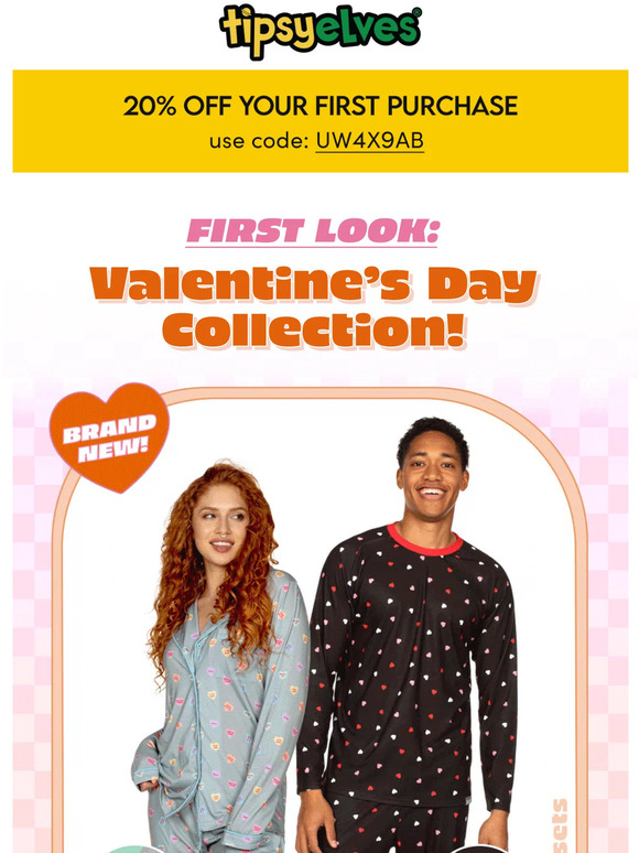 Tipsy Elves First Look Brand New Valentine's Day Comfort is Here 😍