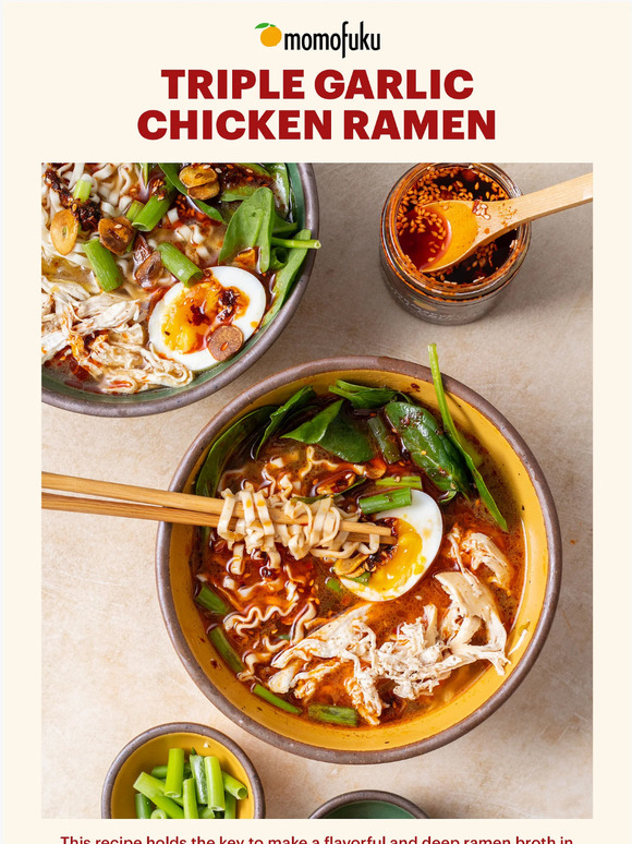 Momofuku NEW Flavor Packed Ramen Recipe Milled