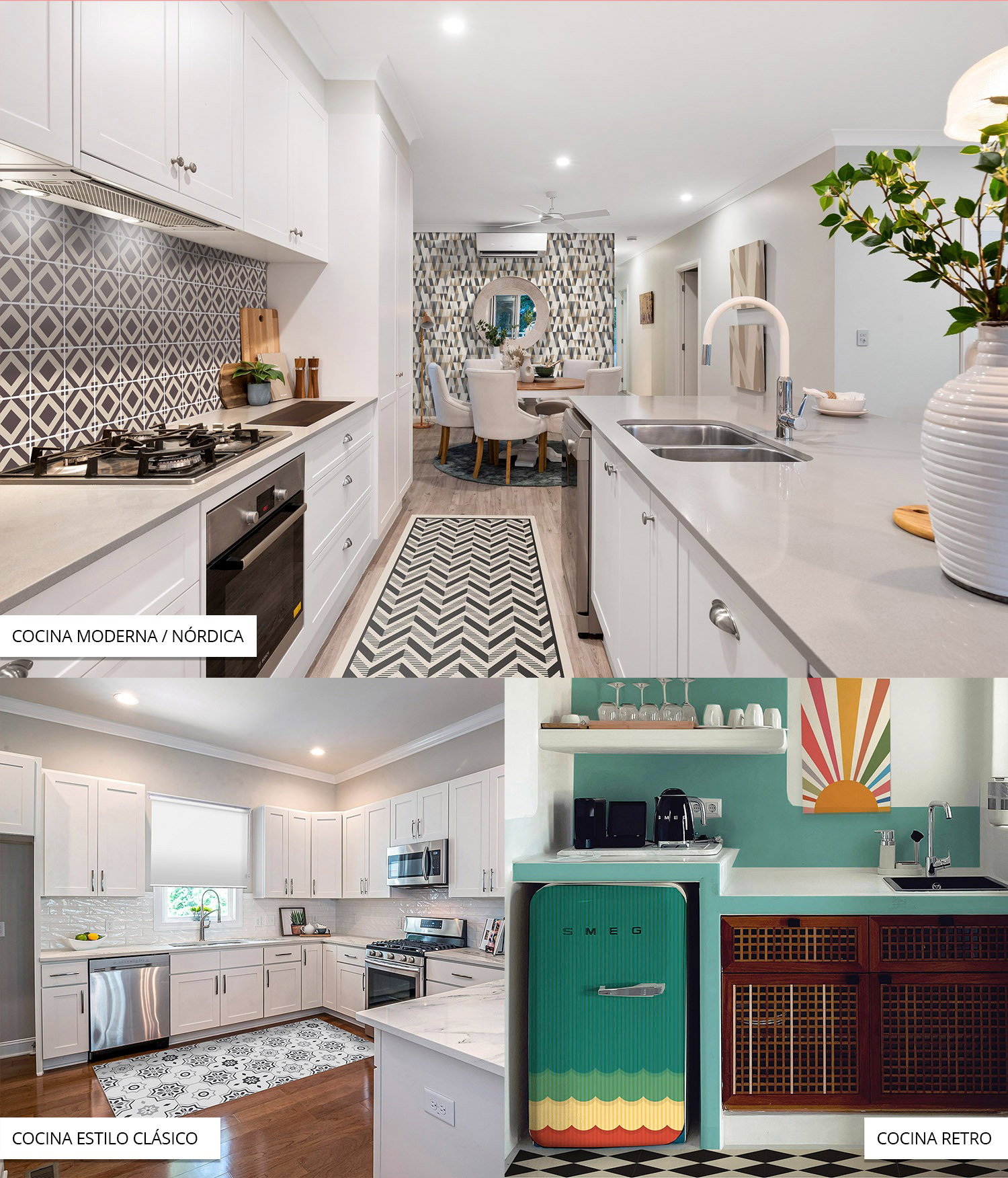 Tenvinilo: 6 estilos para decorar la cocina: últimas tendencias y lo ...