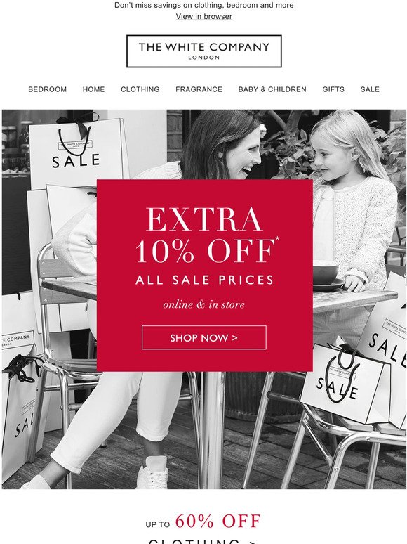 Take an extra 10% off Sale | Limited time only
