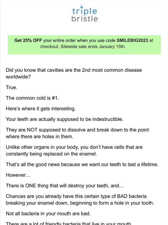 The TRUTH about cavities