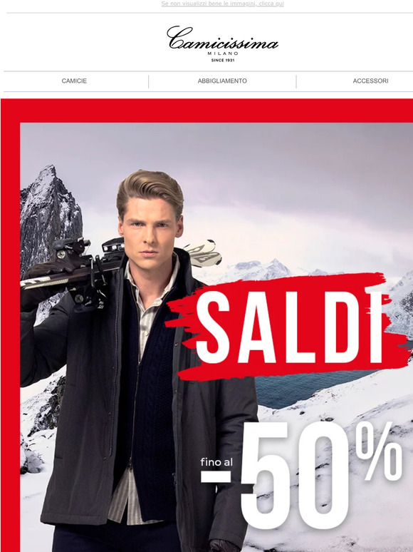 Una collezione in saldo fino al -50%